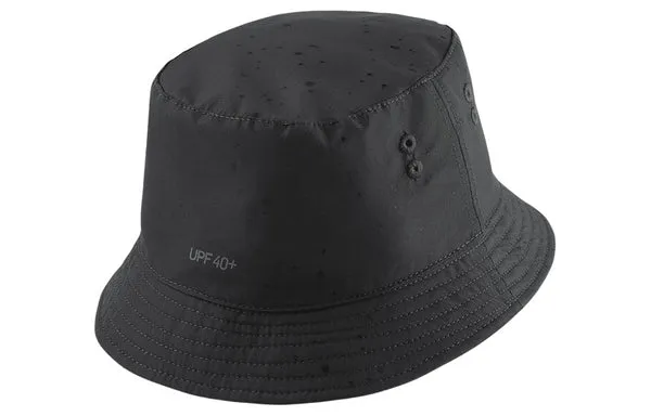 Air Jordan Outdoor Breathable Fisherman's hat Black Unisex, black