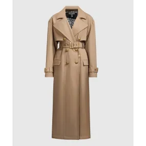 BALMAIN TRENCH COAT WITH BELT