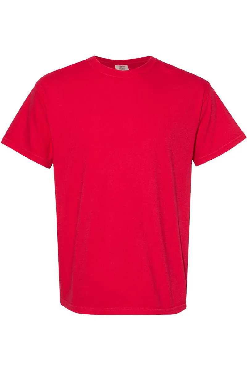 Blue Blitz And Bows Comfort Colors Adult Ring-Spun Cotton Tee