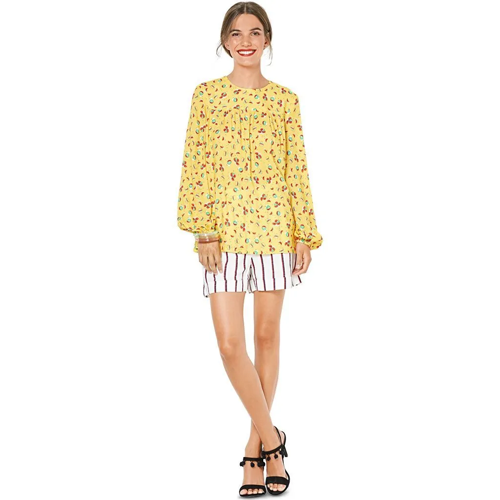 Burda Style Pattern B6313 Misses' babydoll top