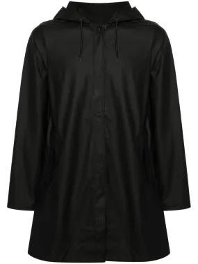 button-up hooded parka