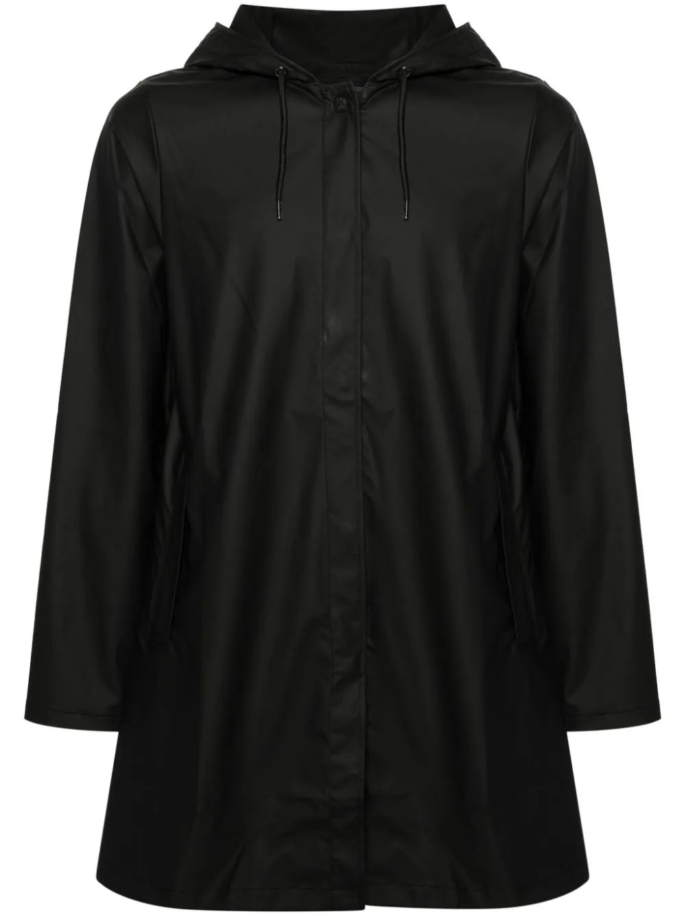 button-up hooded parka