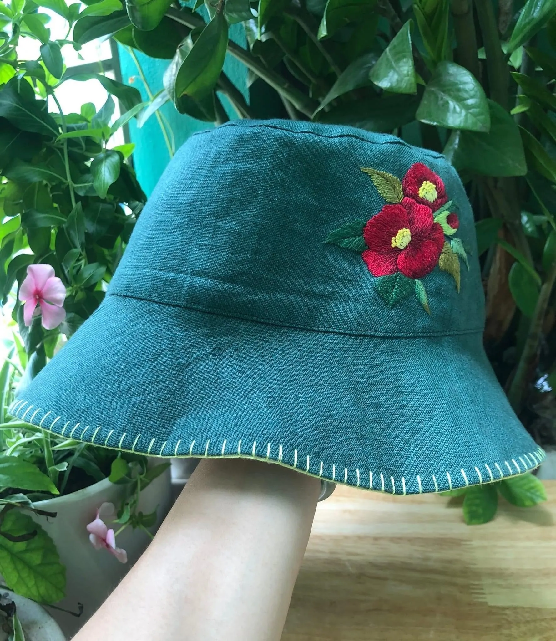 Camellia Whispers Hat