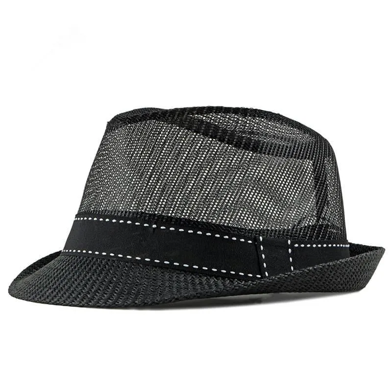 Capri Summer Mesh Trilby Hat