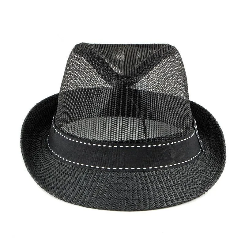 Capri Summer Mesh Trilby Hat