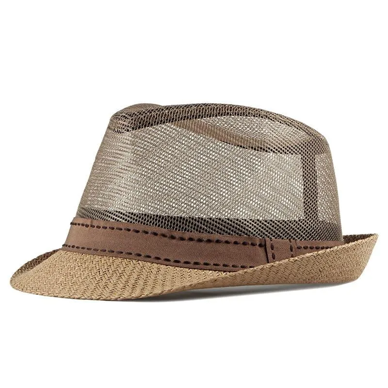 Capri Summer Mesh Trilby Hat