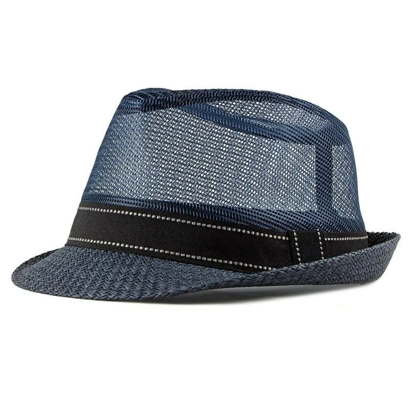 Capri Summer Mesh Trilby Hat