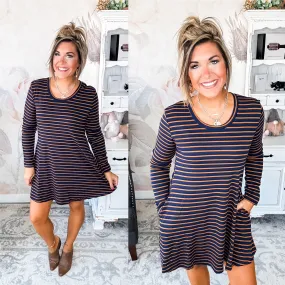 Come Hang Out Striped Dress