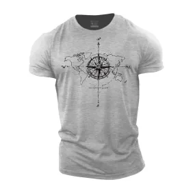 Compass Cotton T-Shirt