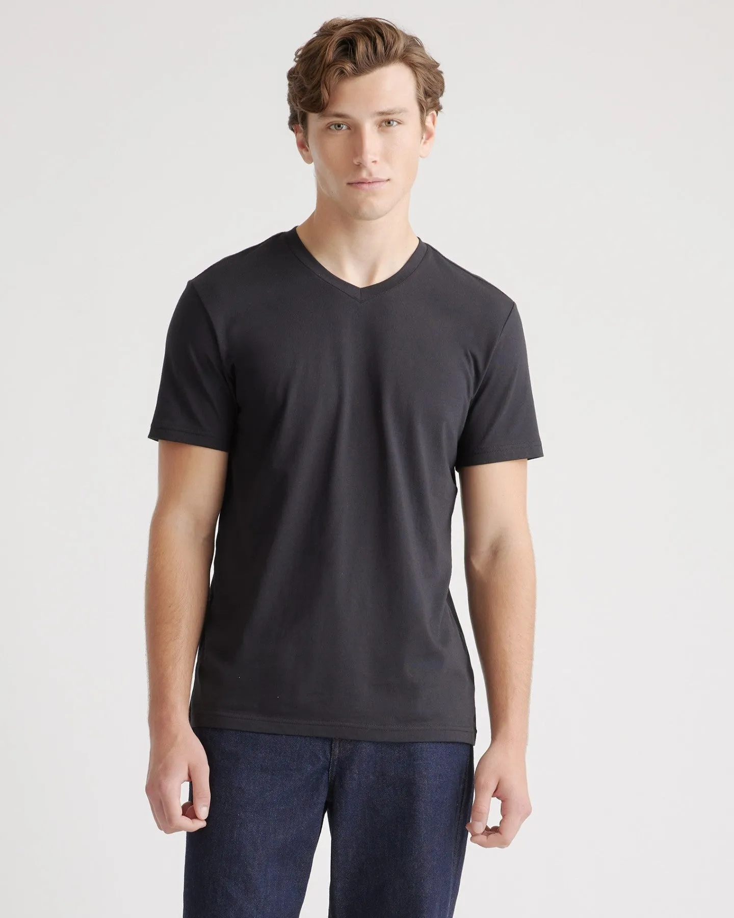 Cotton Modal V-Neck Tee (3-Pack)