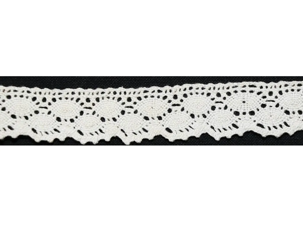 Dyeable Greige Design 1022 Cotton Laces
