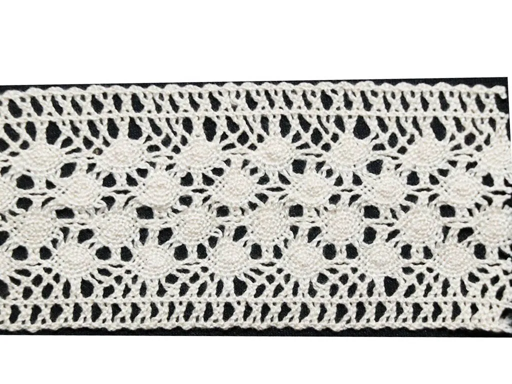 Dyeable Greige Design 679 Cotton Laces