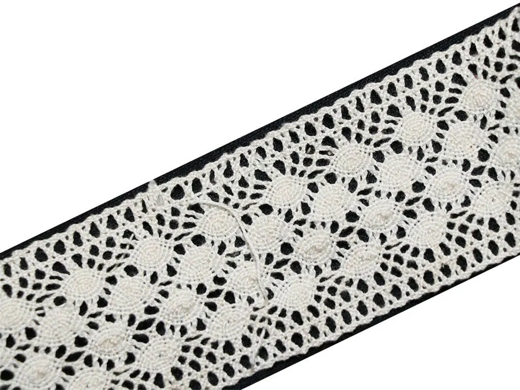 Dyeable Greige Design 729 Cotton Laces