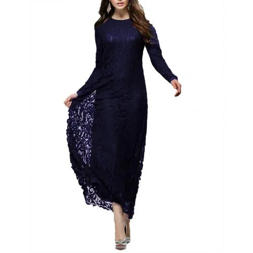 Elegant large loose women's dress