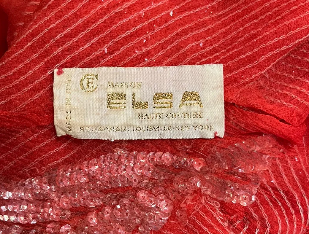 Elsa Haute Couture Sequin Blouse