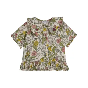 Emile et Ida Blouse Imprimee Brodee Herbier