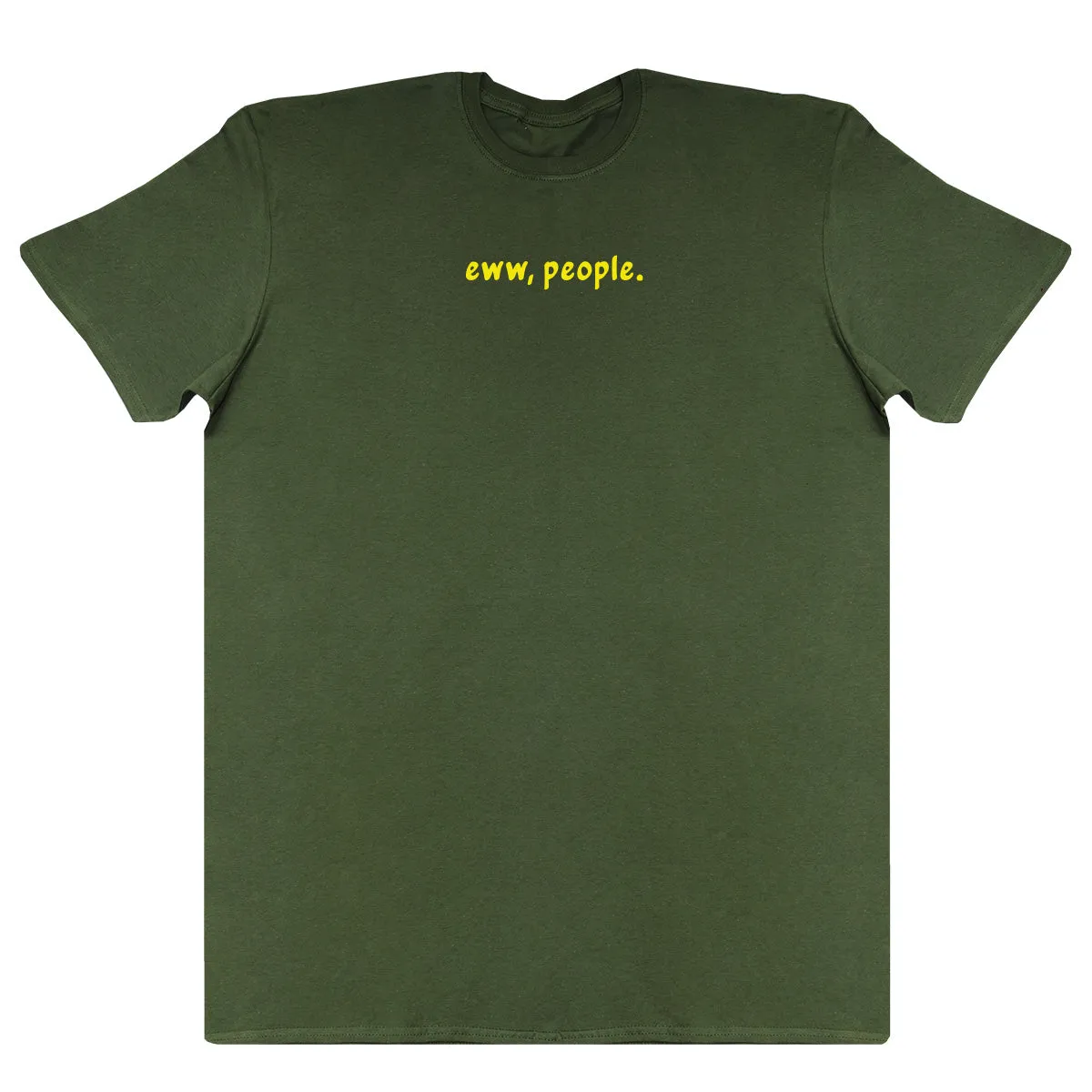 Eww, People - Kids Oversized Comfy T-Shirt