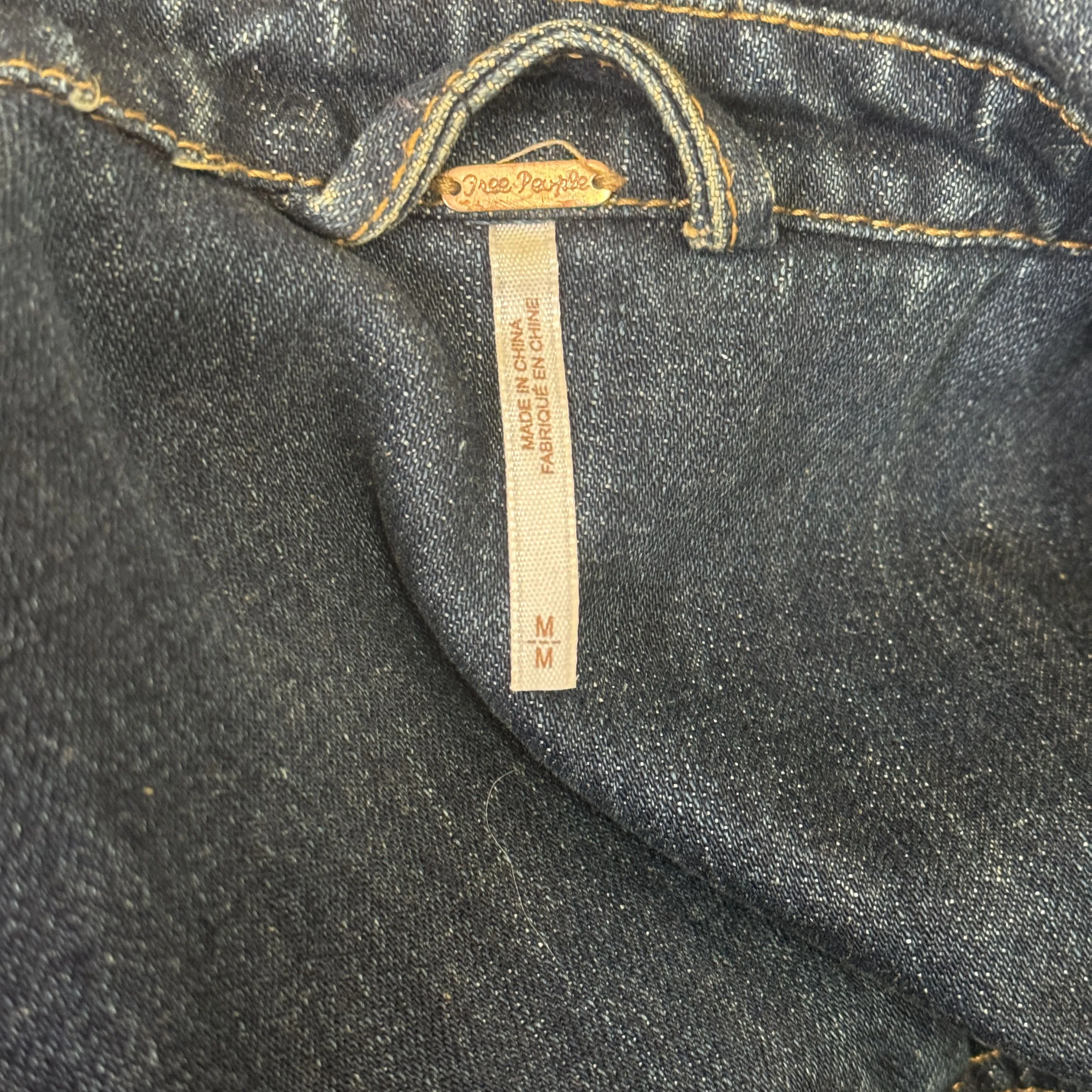 Free People | Women's Blue Denim Trench Coat | Size: M