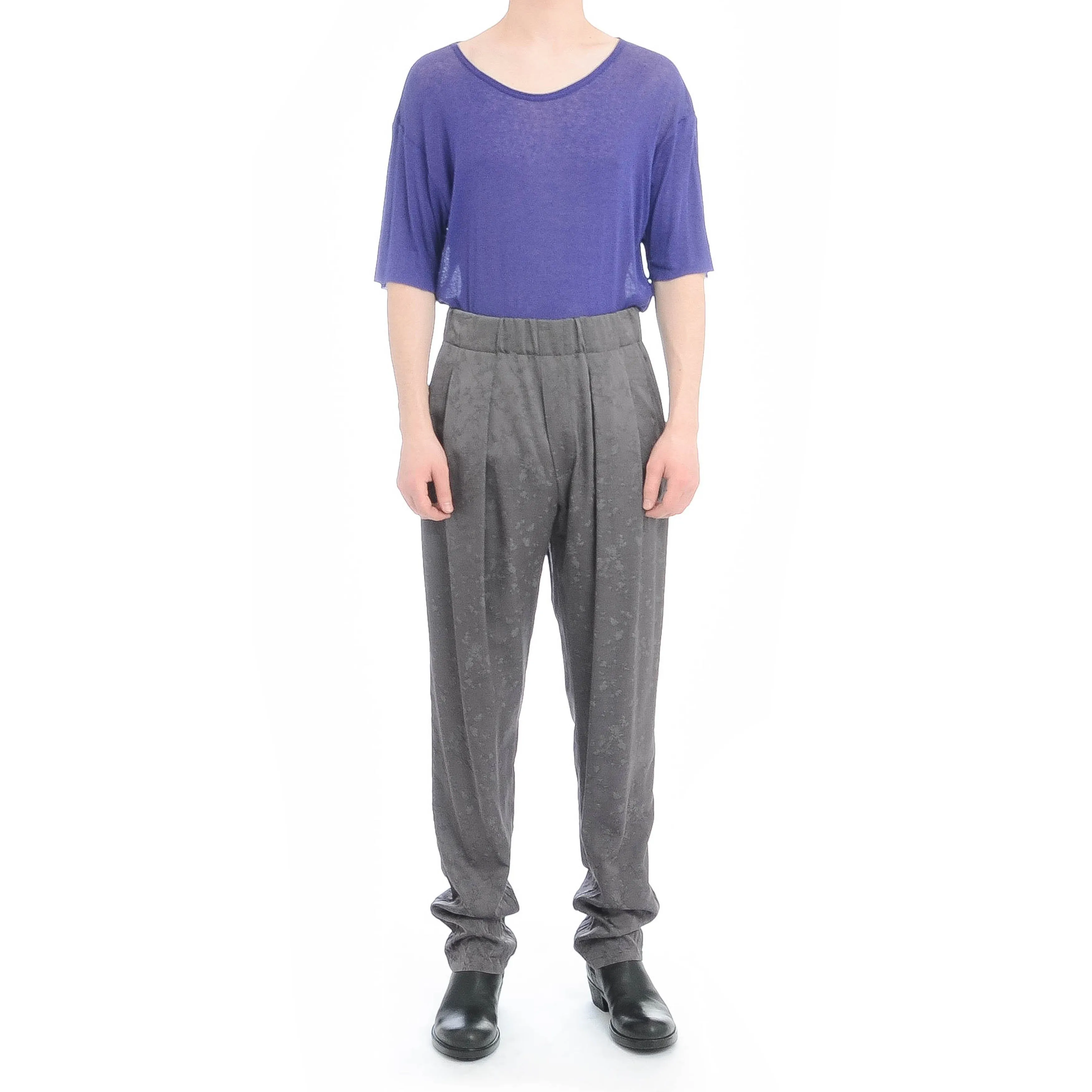 FW18 Purple Floral Trousers