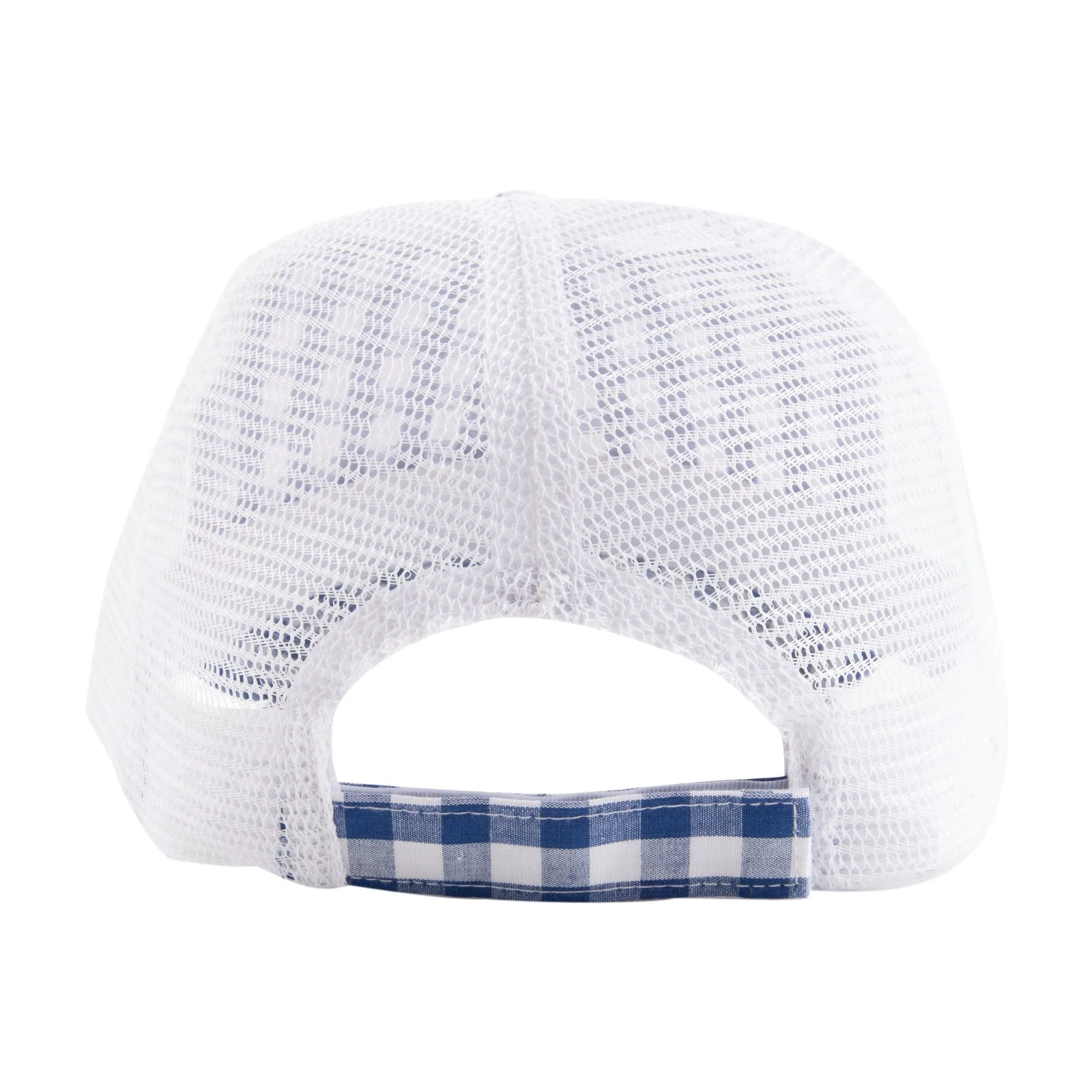 Gingham Trucker Hat