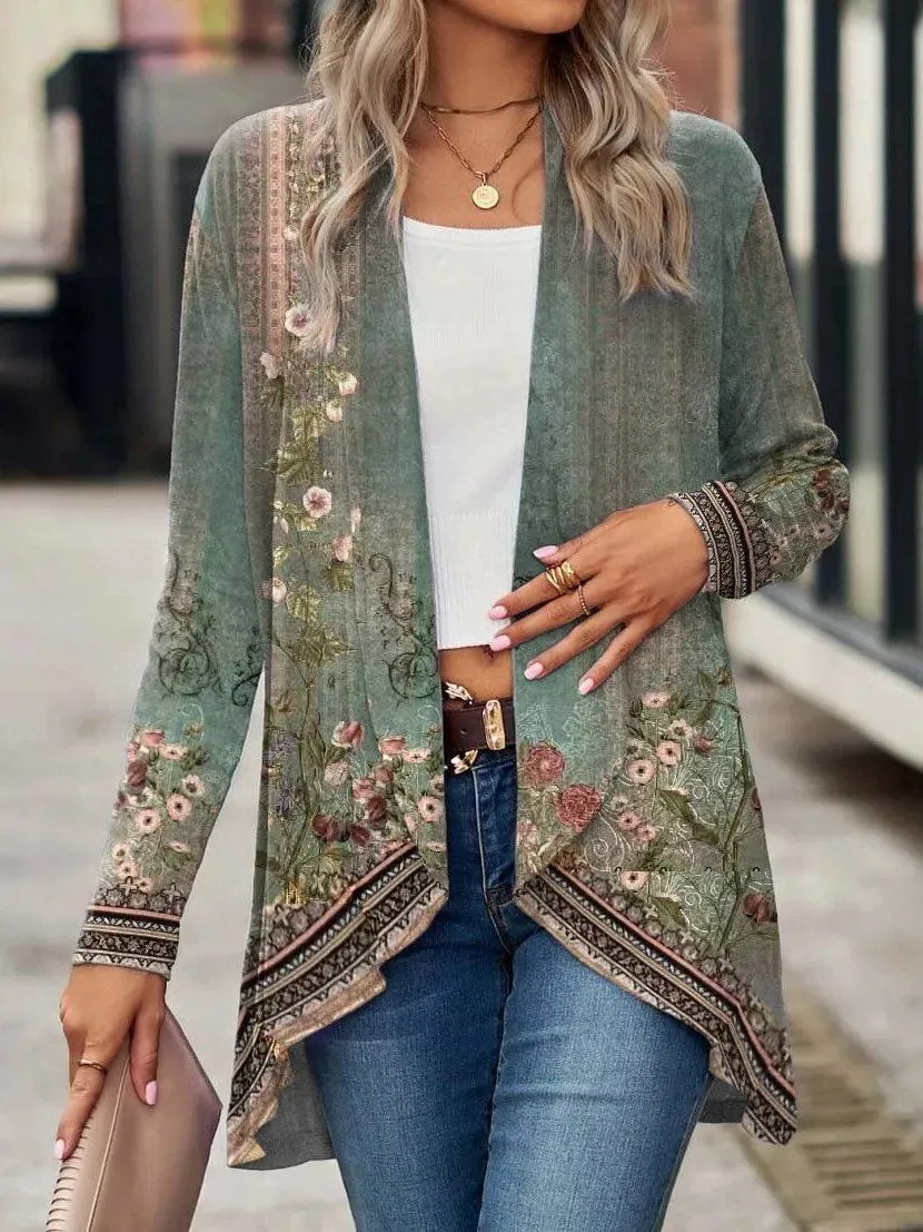 Ivyshape | Casual Knitted Kimono Cardigan for Women
