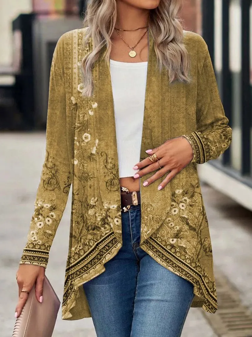 Ivyshape | Casual Knitted Kimono Cardigan for Women