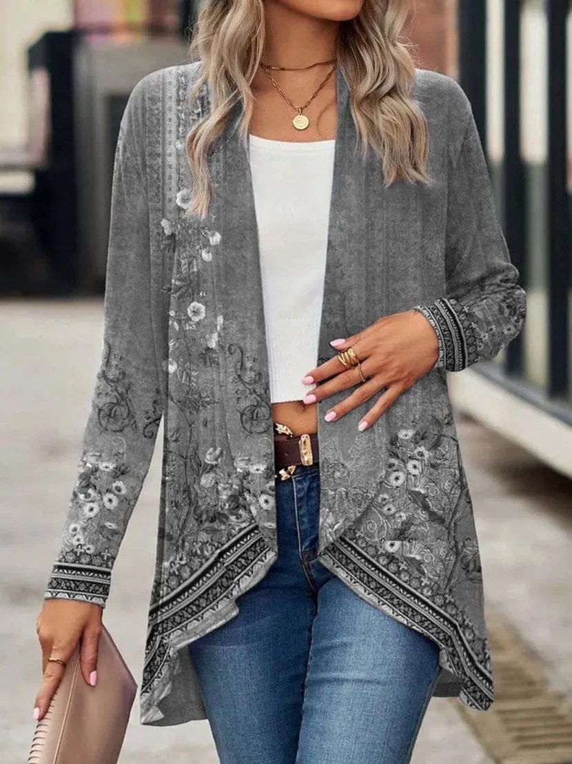 Ivyshape | Casual Knitted Kimono Cardigan for Women