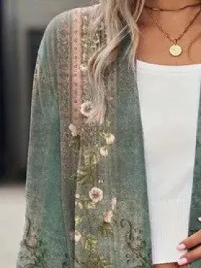 Ivyshape | Casual Knitted Kimono Cardigan for Women