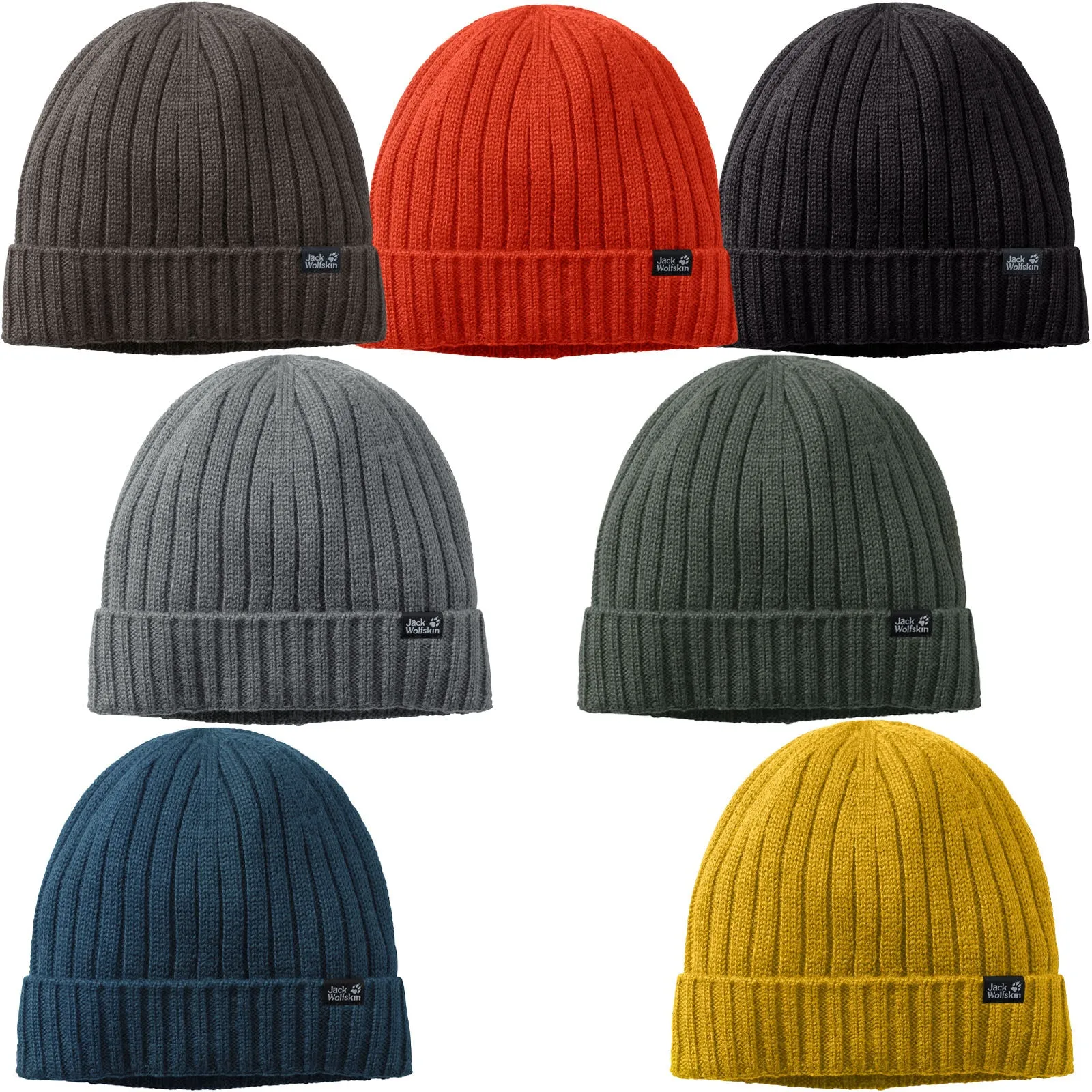 Jack Wolfskin Stormlock Windproof Knitted Fleece Lined Beanie