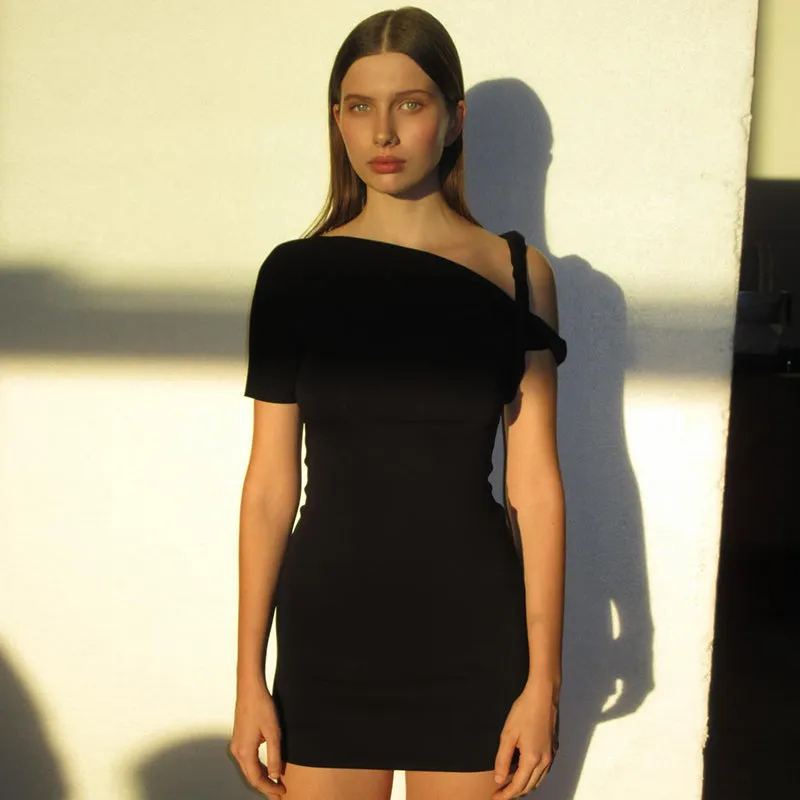 Jessa One Shoulder Mini Dress