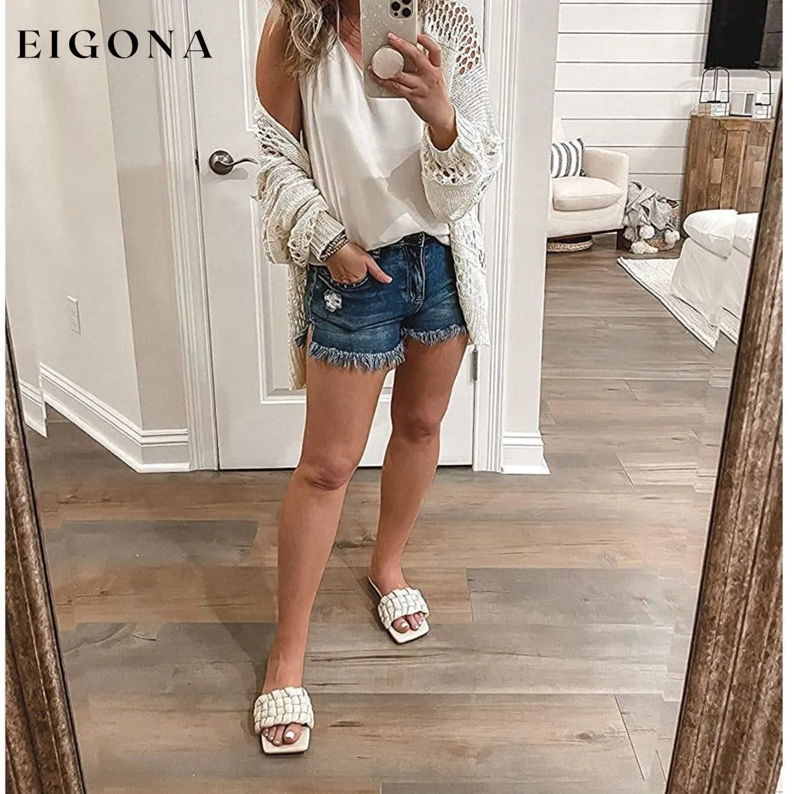 Ladies Crochet Cardigan Sweater