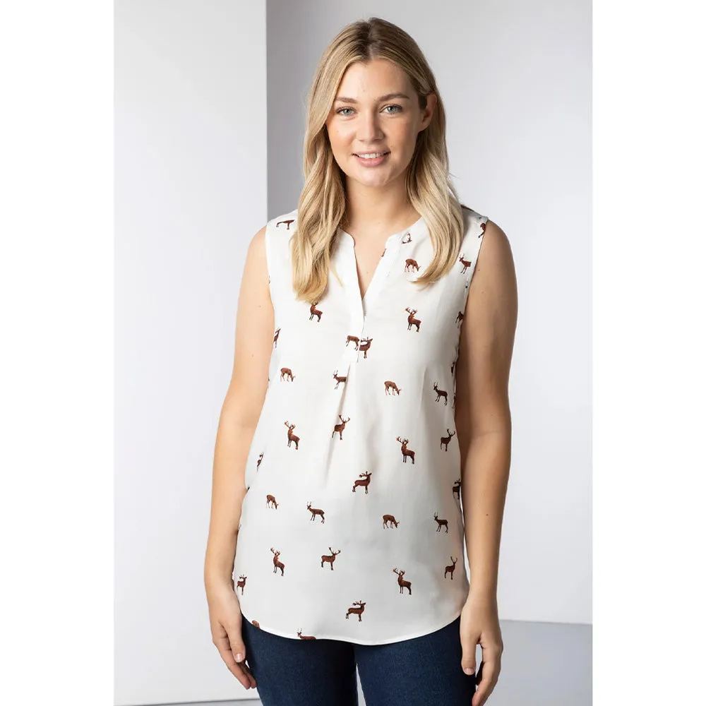 Ladies Sleeveless Blouse