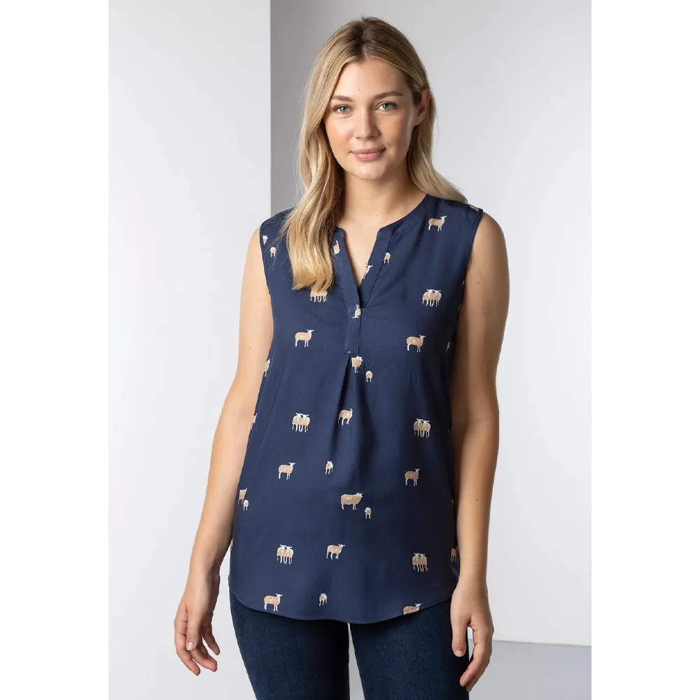 Ladies Sleeveless Blouse
