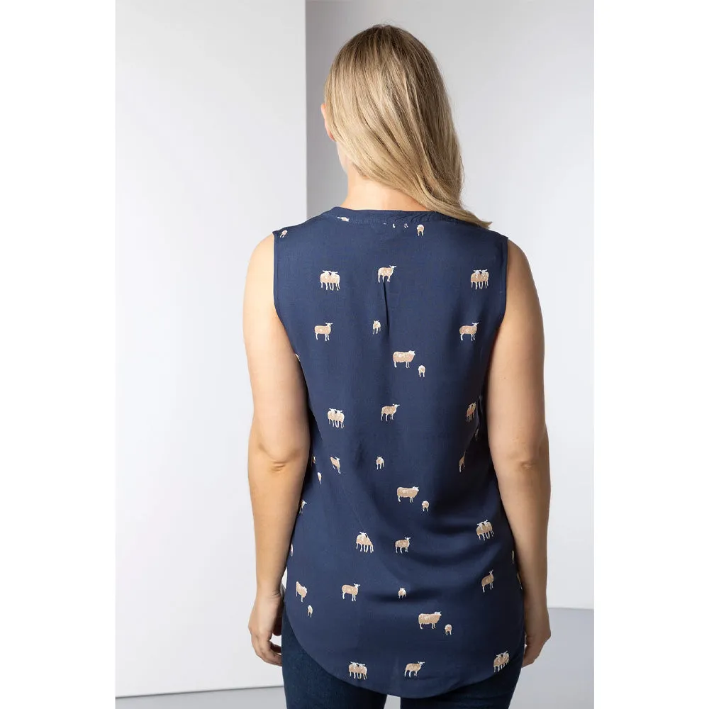 Ladies Sleeveless Blouse