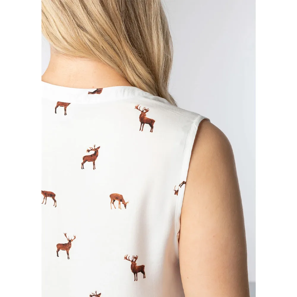 Ladies Sleeveless Blouse