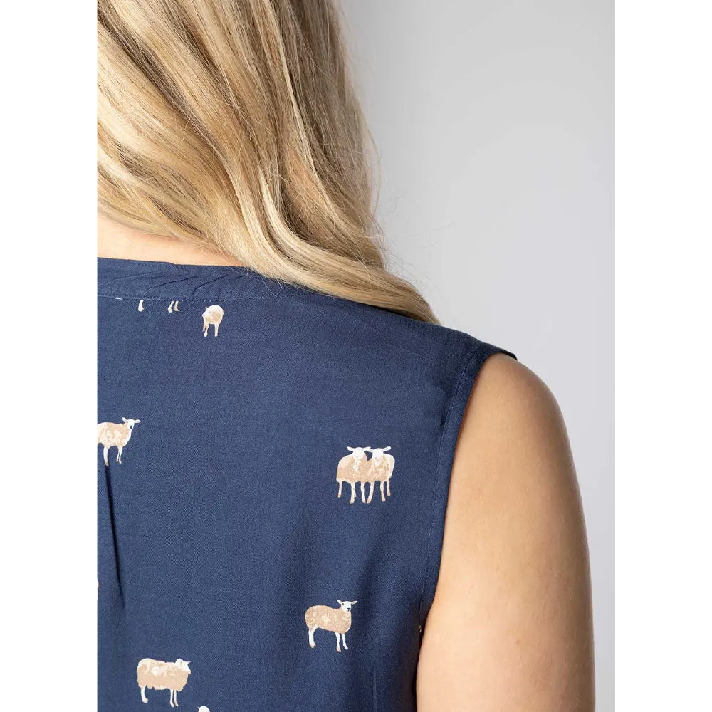 Ladies Sleeveless Blouse