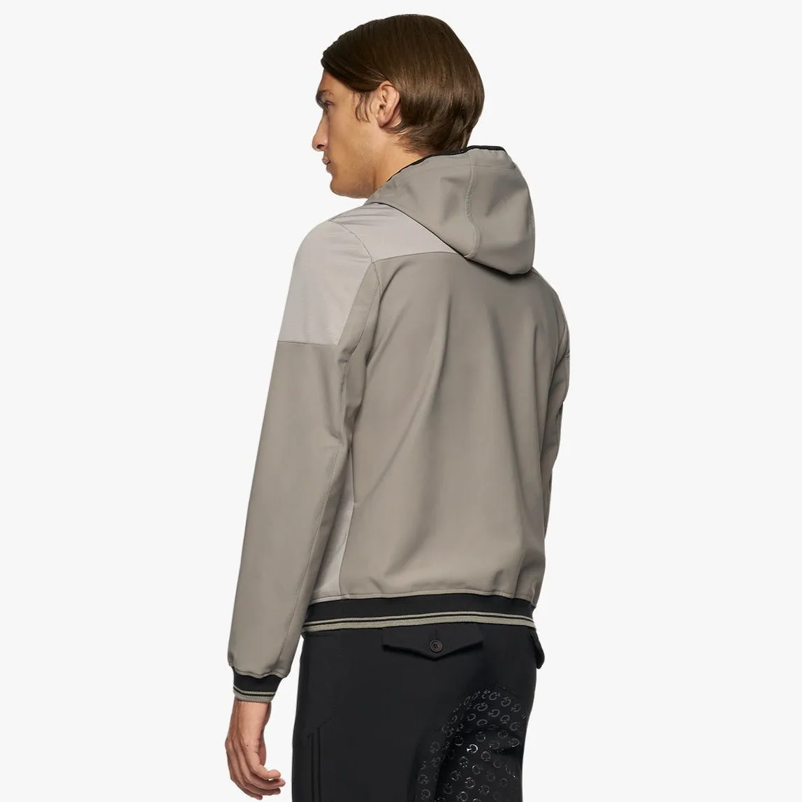 Men's CT Team Raceway Jersey Hooded Softshell Jacket