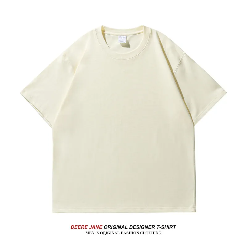Men's T-Shirts Summer Short-Sleeved T-shirt Men's Summer Versatile Half-Sleeved Student