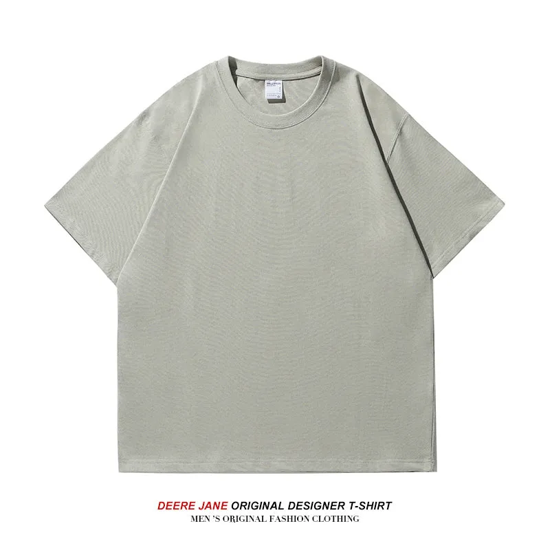 Men's T-Shirts Summer Short-Sleeved T-shirt Men's Summer Versatile Half-Sleeved Student