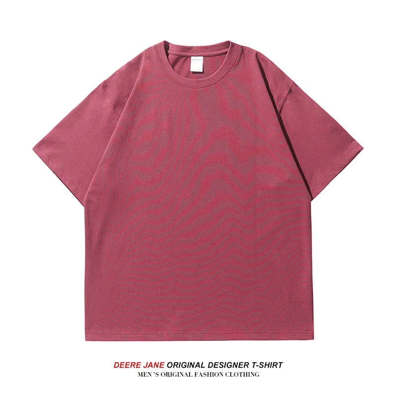Men's T-Shirts Summer Short-Sleeved T-shirt Men's Summer Versatile Half-Sleeved Student