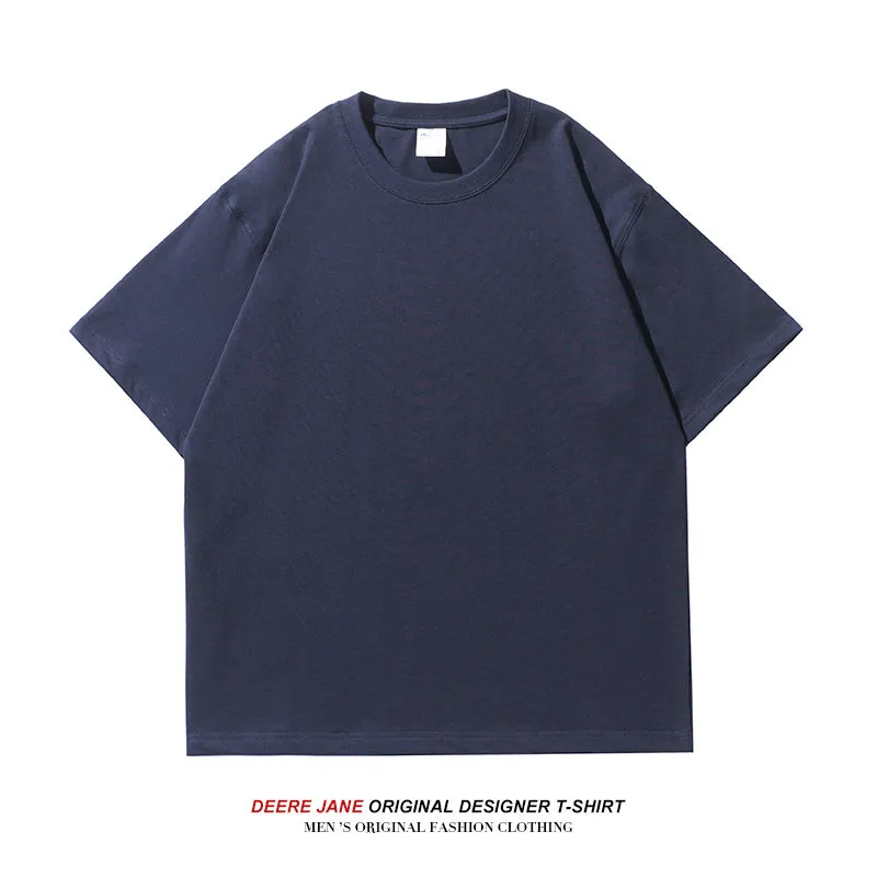 Men's T-Shirts Summer Short-Sleeved T-shirt Men's Summer Versatile Half-Sleeved Student