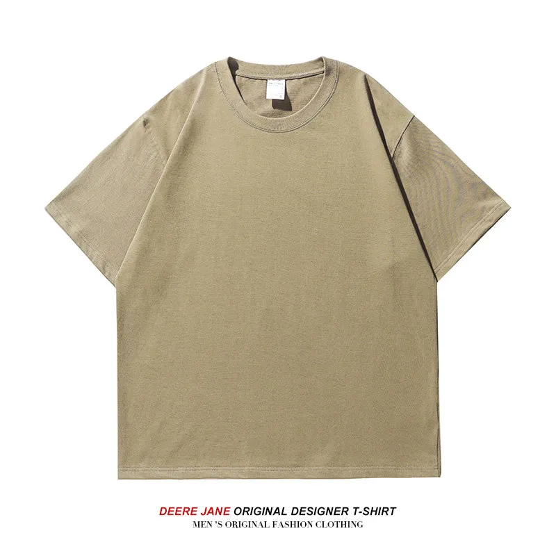 Men's T-Shirts Summer Short-Sleeved T-shirt Men's Summer Versatile Half-Sleeved Student
