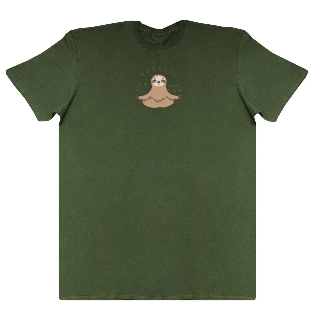 Namaste Sloth - Kids Oversized Comfy T-Shirt