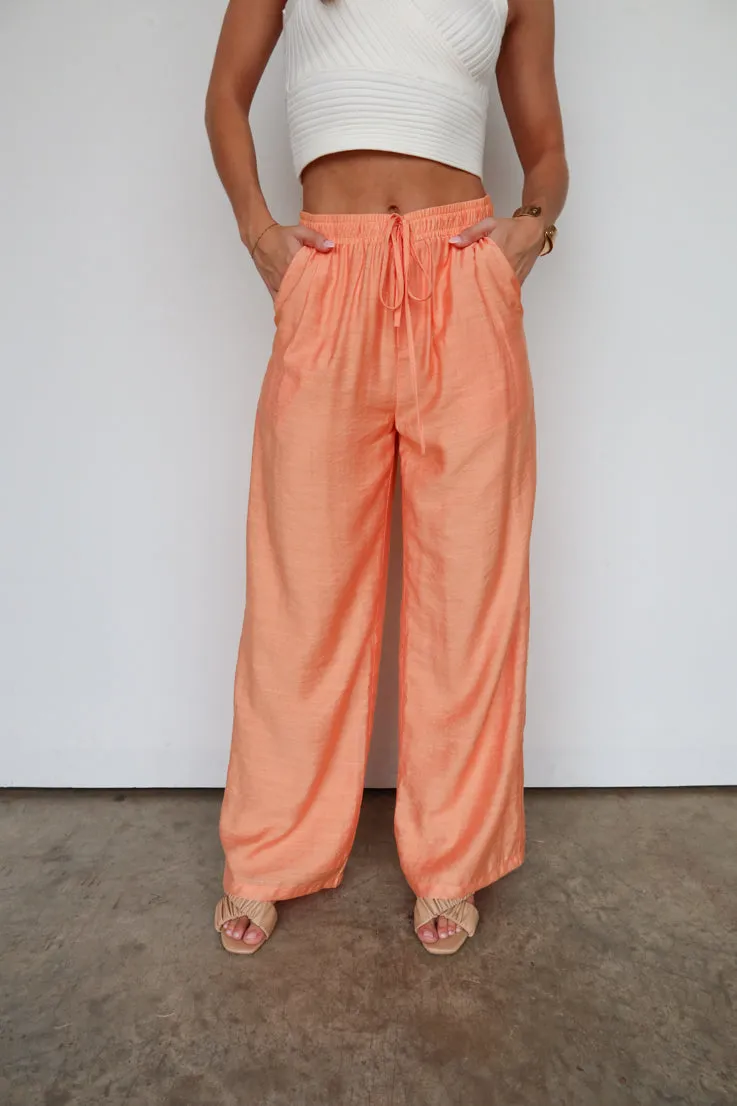 Peach Stand Pants