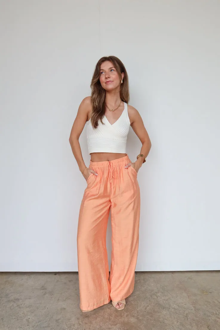 Peach Stand Pants