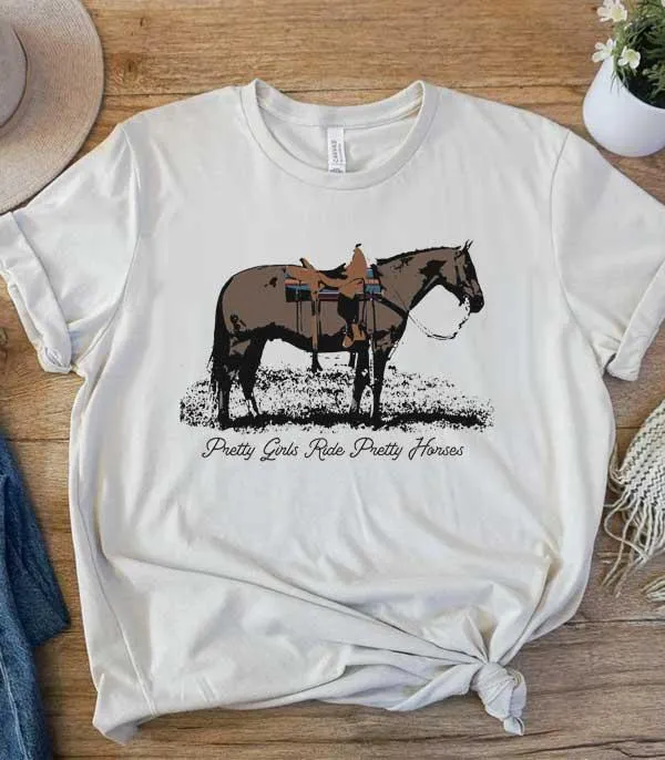 Pretty Girls Ride Pretty Horses Tee