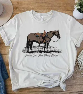 Pretty Girls Ride Pretty Horses Tee