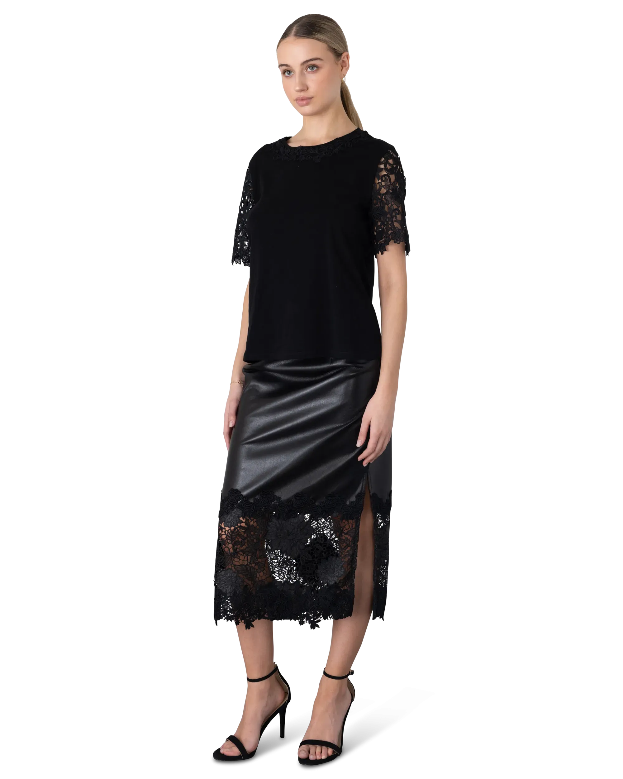 Ramona Lace Combo Top
