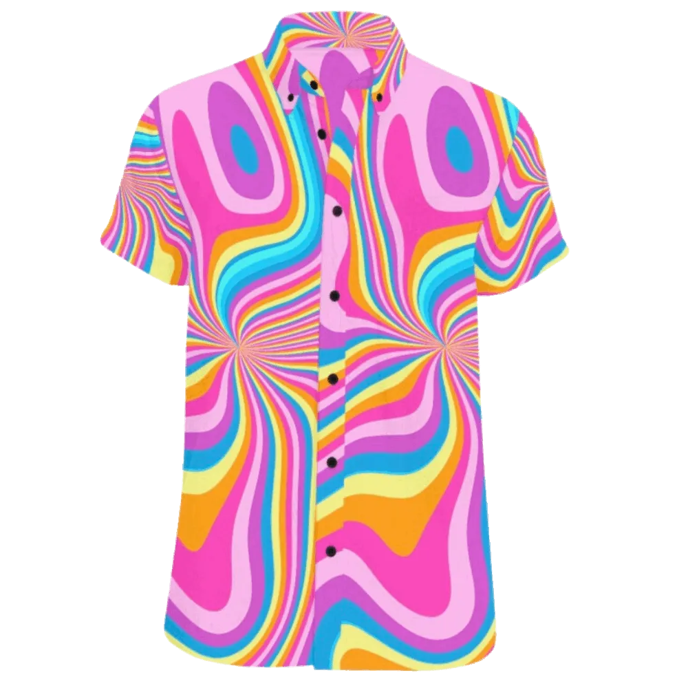 RipTide Customizable Casual Shirts - Psychedelic