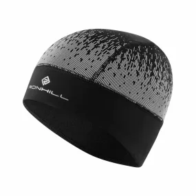 Ronhill | Unisex Reflect Beanie - Black/Reflect